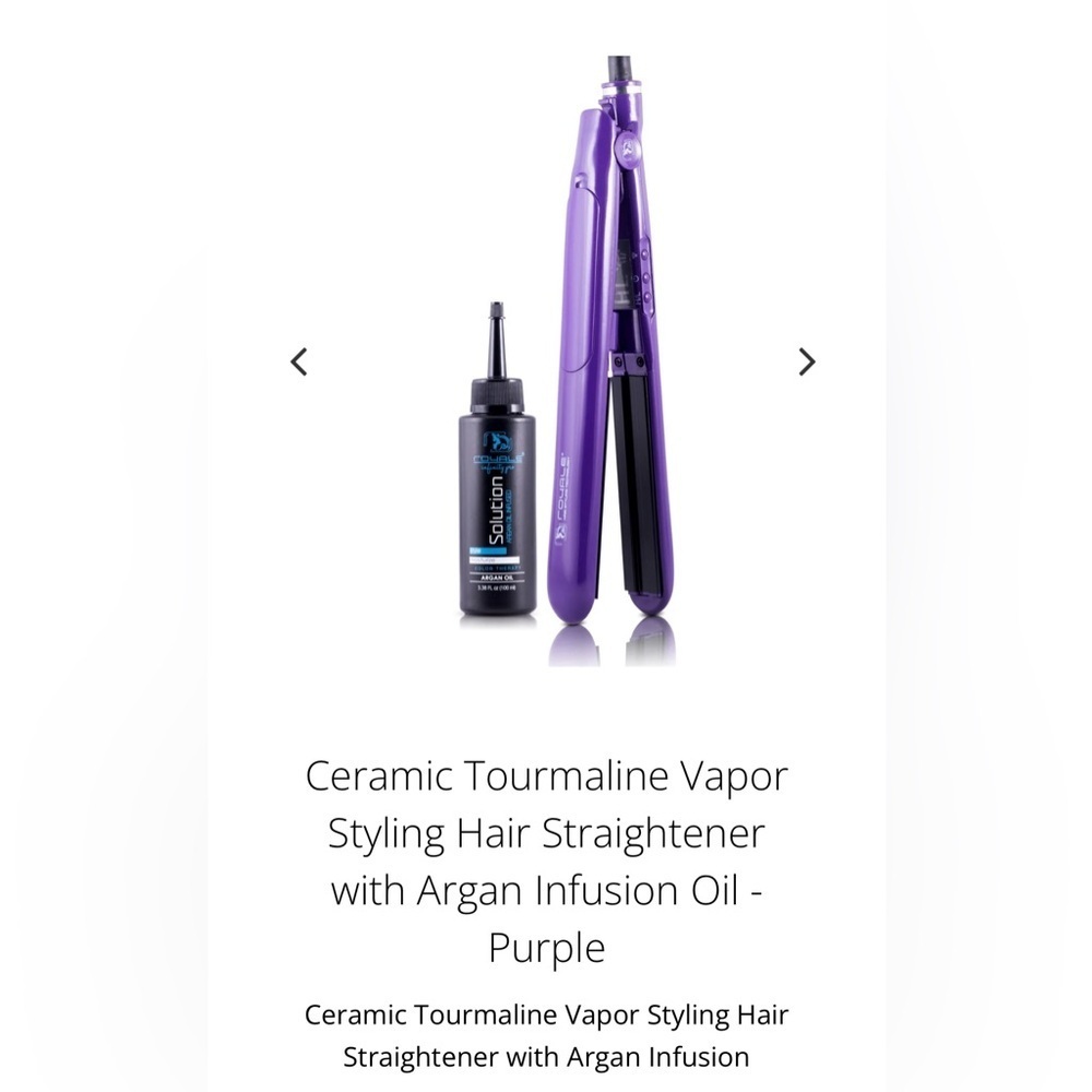 New! ROYALE  PRO VAPOR STYLING IRON - Picture 2 of 9